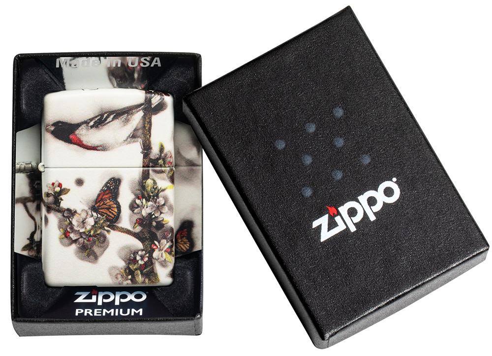 ZIPPO Windproof Lighter - Accendino Antivento Con Design Spazuk E Garanzia A Vita