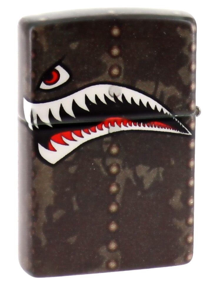 BAPE Shark Zippo Lighter Silver - GB